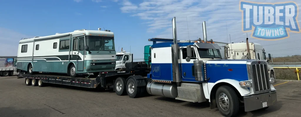 Slide axld trailer heavy towing a motorhome