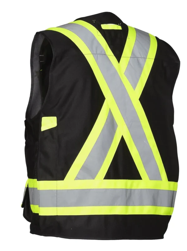 Hi Vis Safety Surveyor's Vest - Image 2