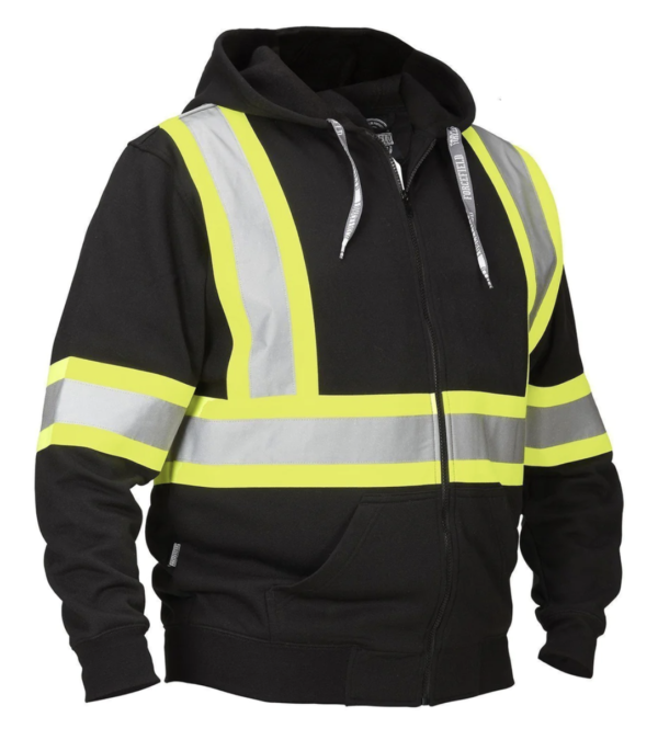 Deluxe Pullover Safety Hoodie Zippered - Image 4