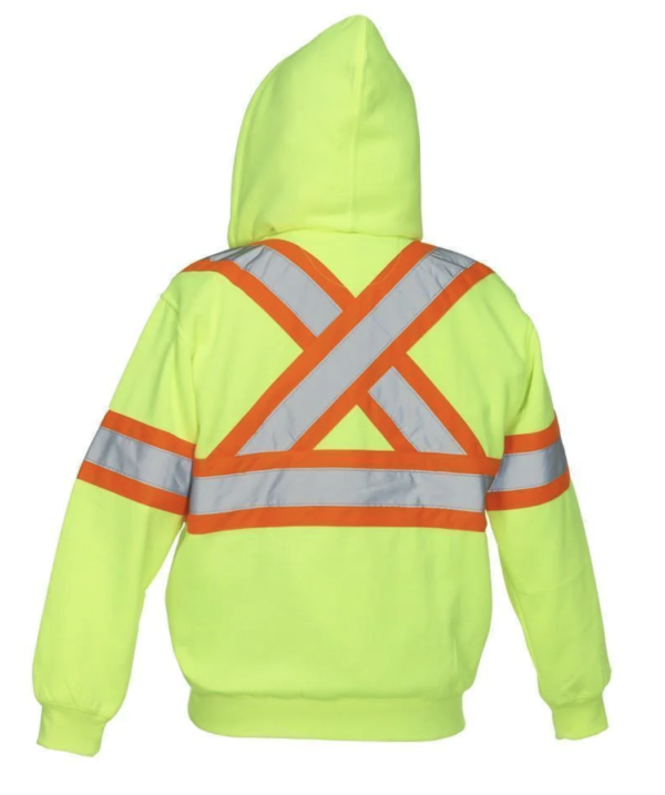 Deluxe Pullover Safety Hoodie Zippered - Image 2