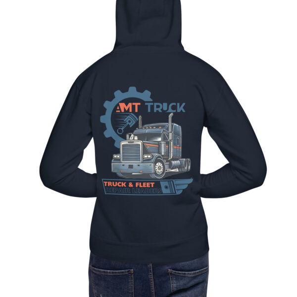 AMT Turning Gears Unisex Hoodie - Image 3